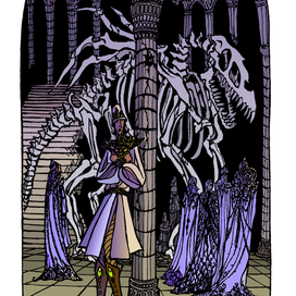 Сон на закате мира магии - стр.11 (пример в цвете))