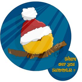 Новогодняя Птичка