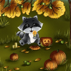 Подготовка к Хеллоуину 