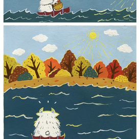 шук-обычный снежный человек