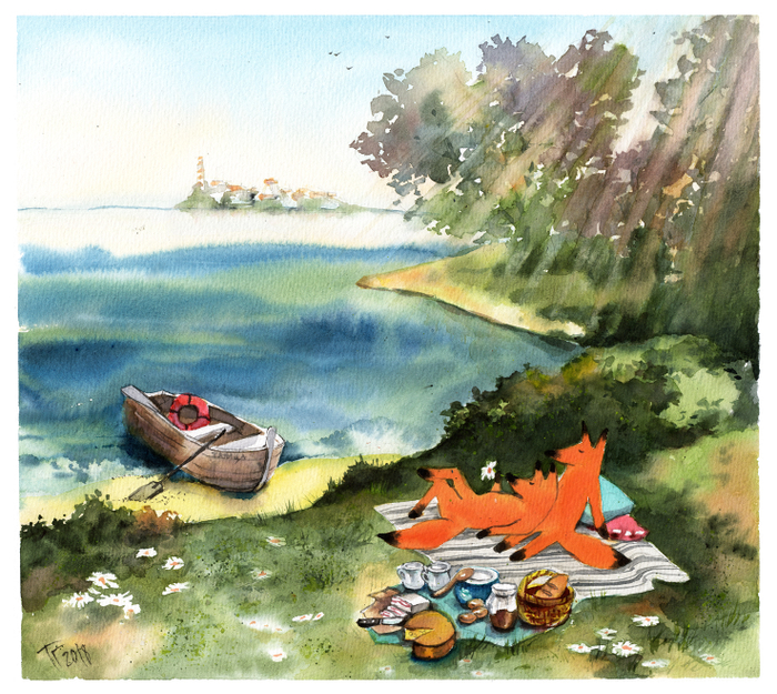 Лисова невеста. Романтический пикник