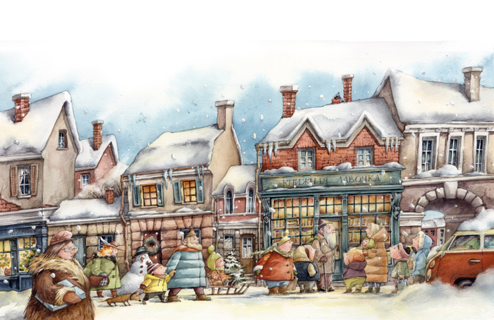 Книжная лавочка для мышки