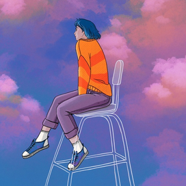 Розовые облака