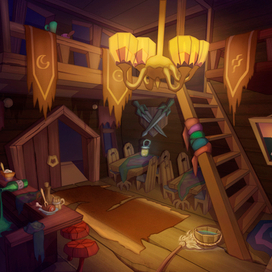 Локация Таверна "Залатанный барабан"