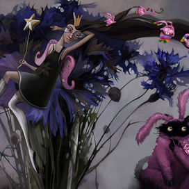 Мысли в розовые кролики