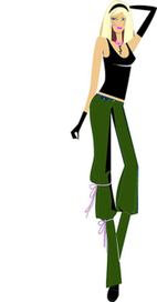 Fashion illustration (вектор)