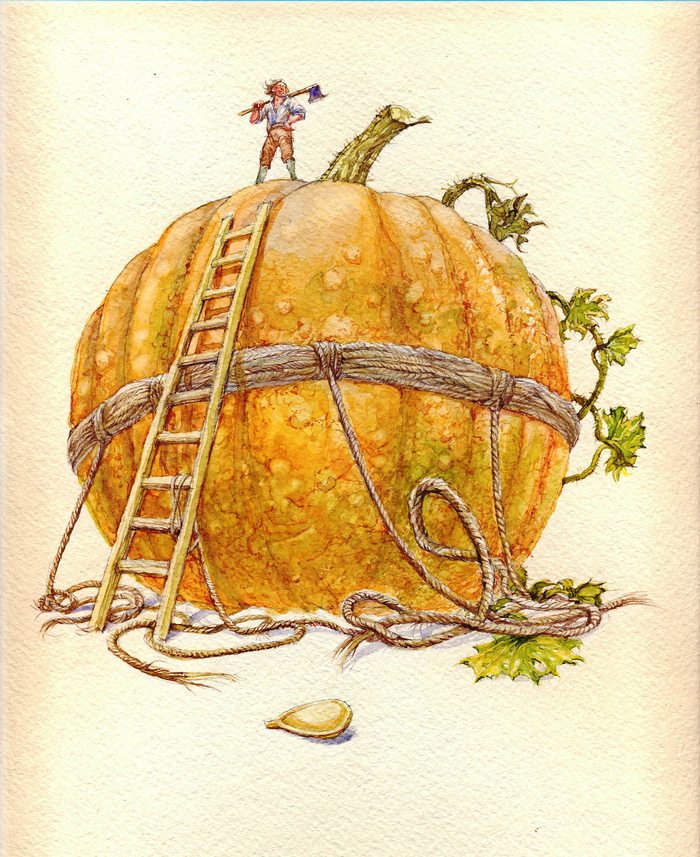 " Тыквенное семечко" Заставка.