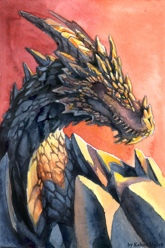 Слепой каменный дракон.