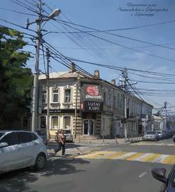 Пересечение улиц Рашпилевской и Карасунской г. Краснодар