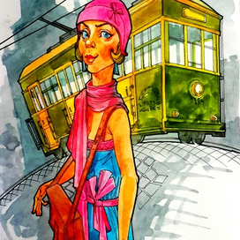 История харбина. Разработка типажей. Нина.