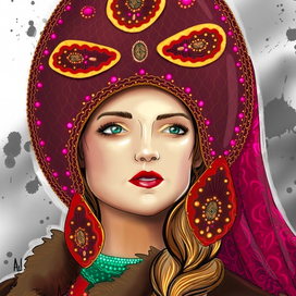 Русская красавица