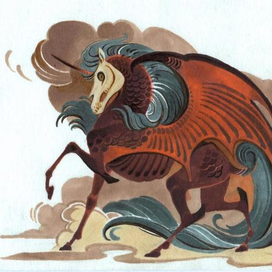 Красный конь