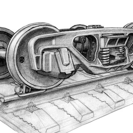 Вагонная тележка МТ-50