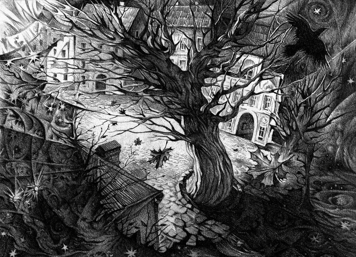 Рисунок к стихам Марка Эпштейна