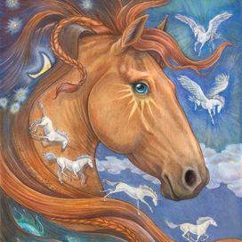 Лошади волшебные