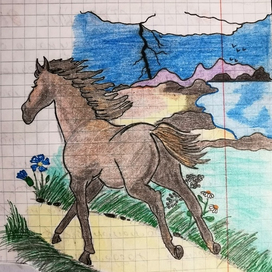 Бегущий от грозы