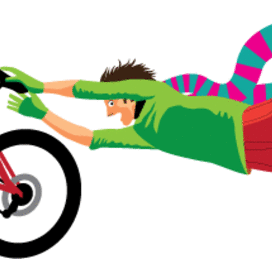 Велосипедный трюк