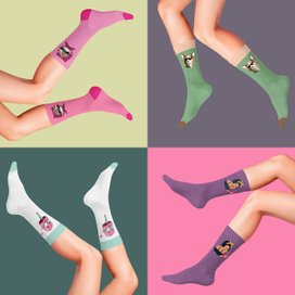 Персонаж: Кошка, Корги, Блогер, Мороженое