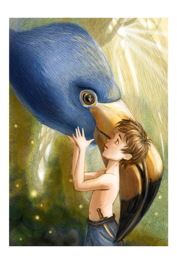 Дети синего фламинго