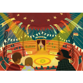 Иллюстрация для детской книги-квеста «Рыжий Фокс», издательство «Абраказябра»