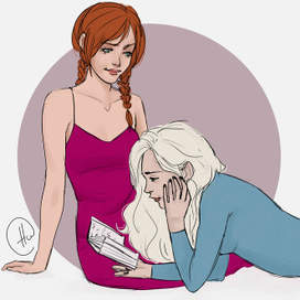 anna and elsa