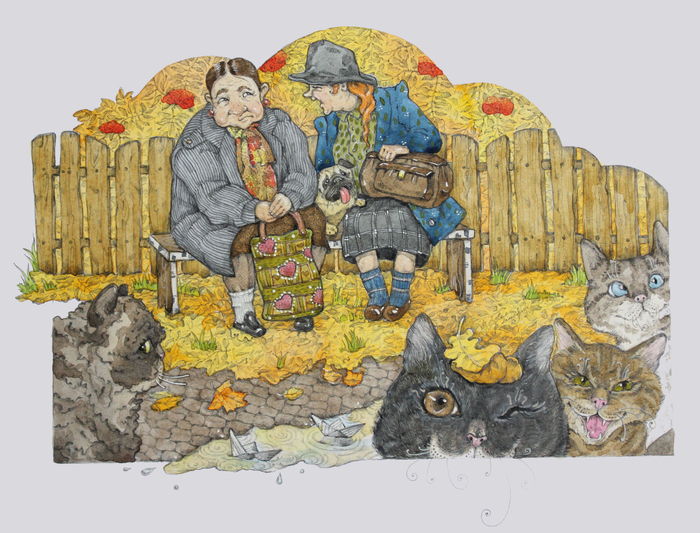 Старушка Софья и 25 серых.