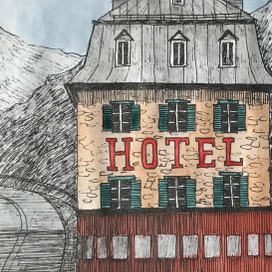 Пейзажи, места (цветные) 