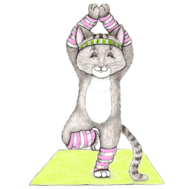 Кошка". Поза дерева.