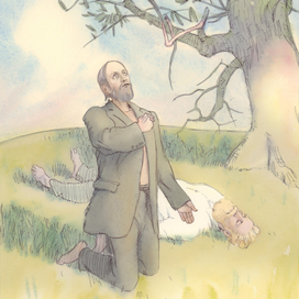 Юродивый Гришка.