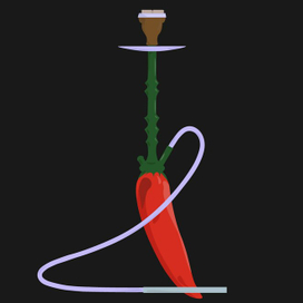 Логотип кальянной