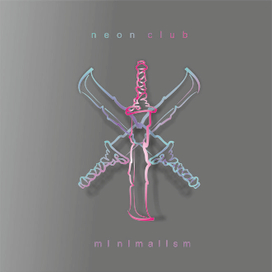 neon club "logotip" Киберпанк неон