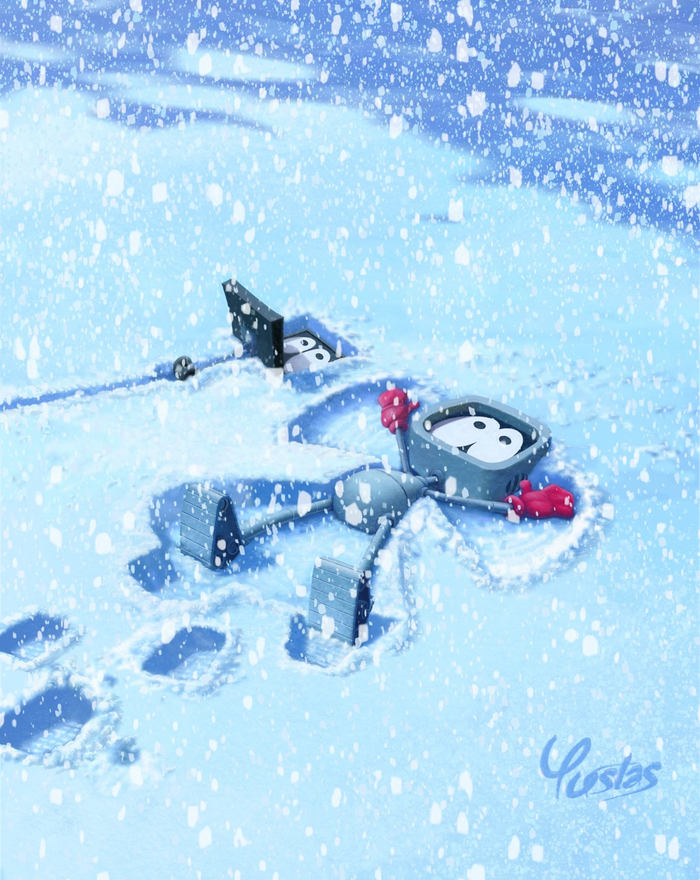 Падал прошлогодний снег