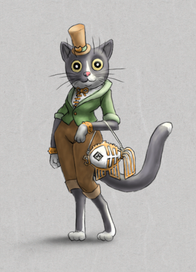 концепт персонажа. котлета