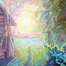 сад с капустой