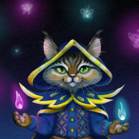 Магический кот