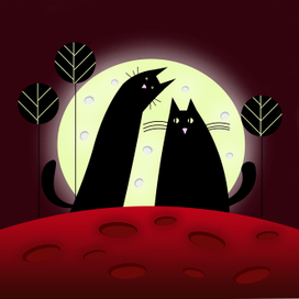Cats&Moon