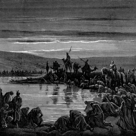 Гедеон выбирает воинов