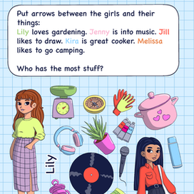 Illustrations for Activity Book