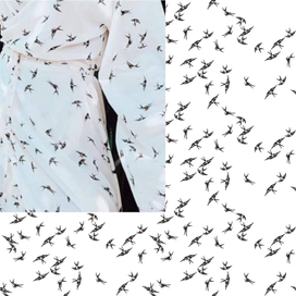 Принт Ласточки