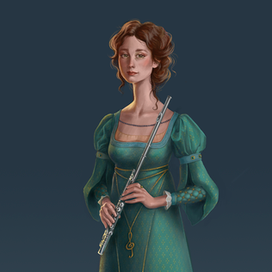 Флейтистка