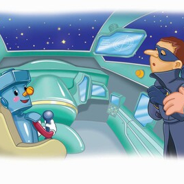 Иллюстрация Карандаш и Самоделкин