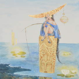  My heart is under deep dark water(but it is full of hope)