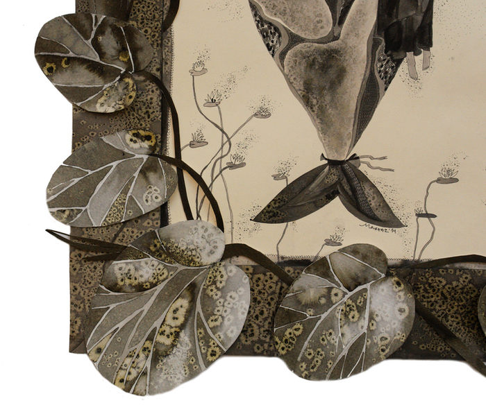 Русалка и монах (фрагмент)