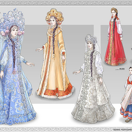 Золушка - Дизайн костюма