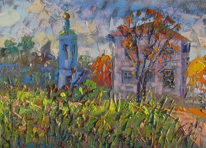 Осенний вечер в Плёсе