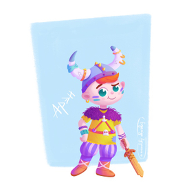  Арэн.Маленький викинг.