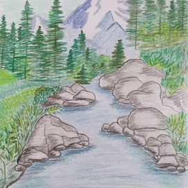 Горная река