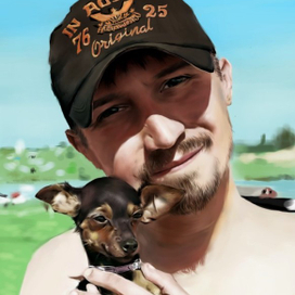 дядя с собачкой