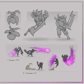 Poses, emotions and FX 