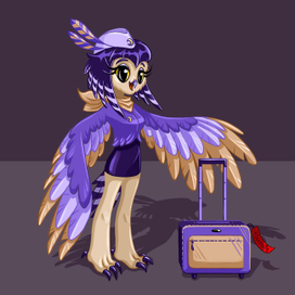 Совушка-стюардесса